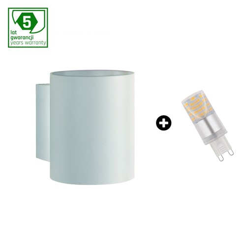 Set: Squalla G9 buis + 4W LED-lamp - 6000K (Koud wit)