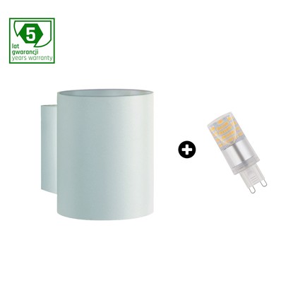Set: Squalla G9 buis + 4W LED-lamp - 6000K (Koud wit)