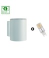 Set: Squalla G9 buis + 4W LED-lamp - 6000K (Koud wit)