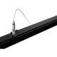 Ophangkabel voor 3-fase rails - Zwart, 8m, Spectrum, 1 st.
