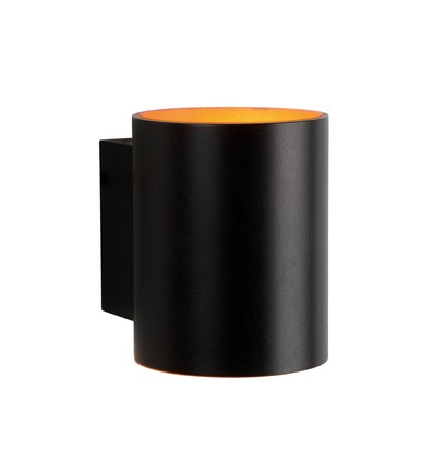 G9 Squalla Tube - IP20, Zwart, Goud, Zonder lichtbron