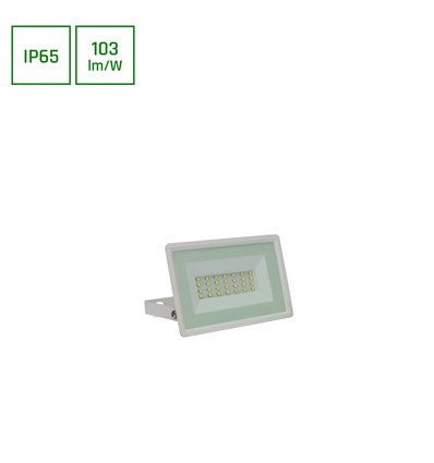 20W LED breedstraler - Wit, werklamp, IP65 buiten