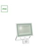 50W Noctis Lux 3 LED breedstraler met sensor - 4000K, IP44, wit, buiten