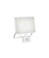 50W Noctis Lux 3 LED breedstraler met sensor - 4000K, IP44, wit, buiten