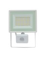 50W Noctis Lux 3 LED breedstraler met sensor - 4000K, IP44, wit, buiten