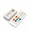 RGB+WW Wifi-controller met afstandsbediening - Tuya/Smart Life, Google Home, Alexa en smartphones, 12V (288W), 24V (576W)