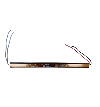 60W / 12V DC voeding - 5A, IP67, Slim model, flicker free