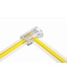 LED strip 8-in-1 connector - 8mm, enkelkleurig, IP20, 5V-24V