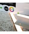 Troldtekt LED dimbare railset 4x120 cm - Verzonken, Triac dimbaar