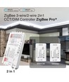 Gledopto Pro 2-in-1 Zigbee stripcontroller - Hue compatibel, 12V/24V, 12V (144W) 24V (288W), Effen kleur + CCT