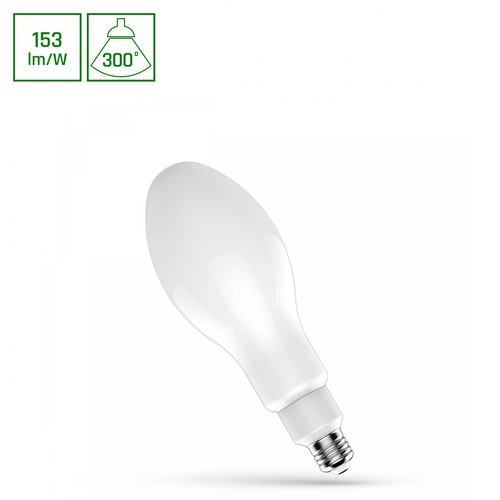 E27 36W LED-lamp - 360°, mat glas
