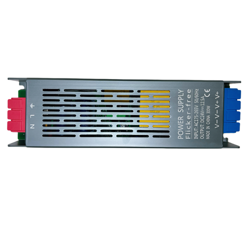 300W voeding - 24V DC, 12,5A, flikkervrij, IP20 binnenshuis