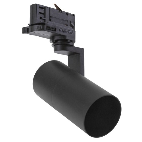 3-fase GU10 MADARA Mini II spanningsrailspot - Zwart, 3 circuits, zonder lichtbron