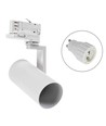 3-fasen GU10 Madara Mini II spanningsrailspot - Zonder lichtbron, Wit, 3-fase