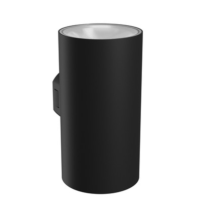 18W Torre op/neer wandlamp - IP54 buiten, Rond, CCT, 3 lichtkleuren, zwart, incl. lichtbron