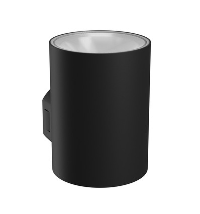 9W Torre wandlamp - IP54 buiten, rond, CCT, 3 lichtkleuren, zwart, incl. lichtbron