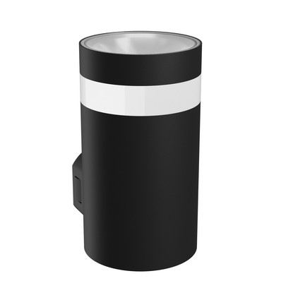 9W Torre ring wandlamp - IP54 buiten, rond, CCT, 3 lichtkleuren, zwart, incl. lichtbron