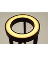 Outlet: Bloemenvase met LED-licht Binnen/buiten - Zwart, dimbaar, IP54 buiten