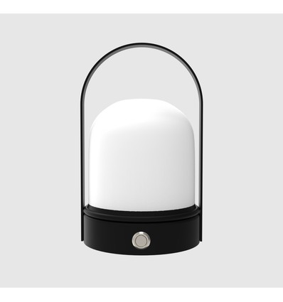 Oplaadbare LED tafellamp Binnen/buiten - Zwart, dimbaar, IP54 buiten