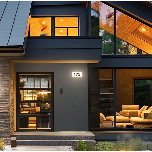 8W CCT wandlamp - IP54 buiten, 20x10cm