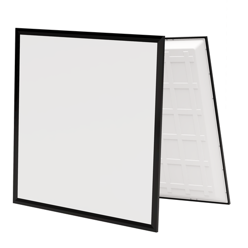 60x60 backlit CCT LED-paneel, 36W - 140lm/W, zwarte rand