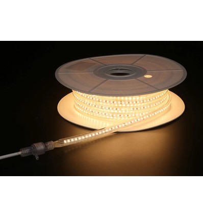 35m 8W/m LongRun LED-strip - 24V DC, IP67, zonder spanningsverlies, 120 LED's per meter