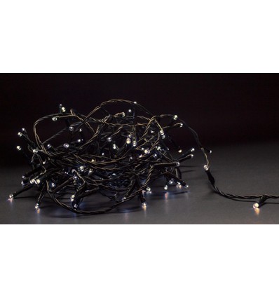 14 m warm wit LED kerstlichtsnoer - 180 LED's, geheugenfunctie, IP44 buiten, 230V