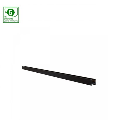 100cm Systeem Shift Slim spanningsrail, 48V - Zwart, IP20, aluminium, 5 jaar garantie