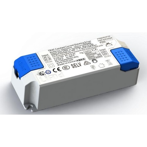 Lifud 20W / 400-550mA dimbare LED driver - 25-40V, Triac fase-afsnijding, flicker free