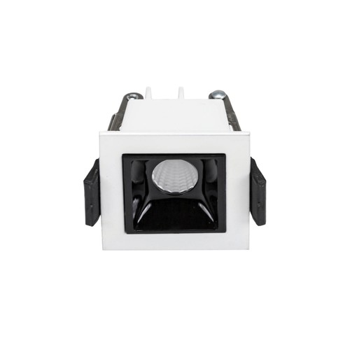 GRID - Model S - Inbouw Grid 47x45x45 mm, 4W, 45° Wit zonder lichtbron