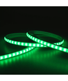 5m 9W/m RGB CLIP-ON LED-strip - 230V, IP67 waterdicht, witte cover, 60 LED