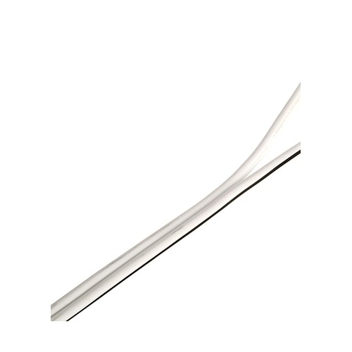 12-24V witte kabel - 2x0,35mm², meterware, min. 5 meter