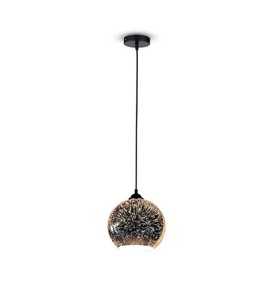 V-Tac 3D glazen hanglamp - Ø20 cm, E27