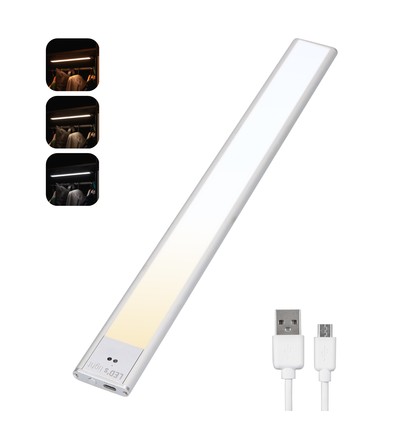 Slimline LED onderbouwverlichting Met Sensor, CCT, Dimbaar - 600 mm