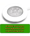 Outlet: ID-LED Inbouwspot 2,5W in 3000K, Ra95 - Wit