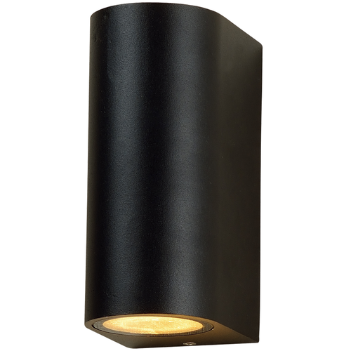Sacramento Buitenwandlamp Up/Down GU10 IP44 - Zwart