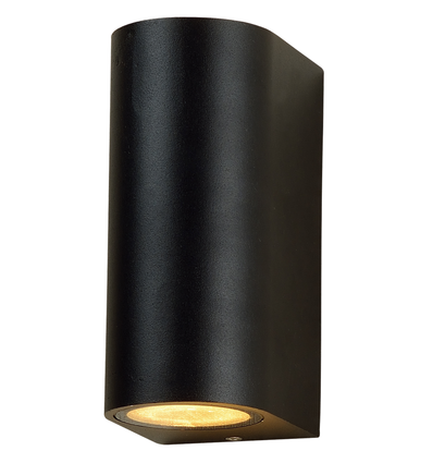 Sacramento Buitenwandlamp Up/Down GU10 IP44 - Zwart