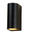Sacramento Buitenwandlamp Up/Down GU10 IP44 - Zwart