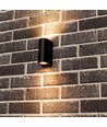 Sacramento Buitenwandlamp Up/Down GU10 IP44 - Zwart
