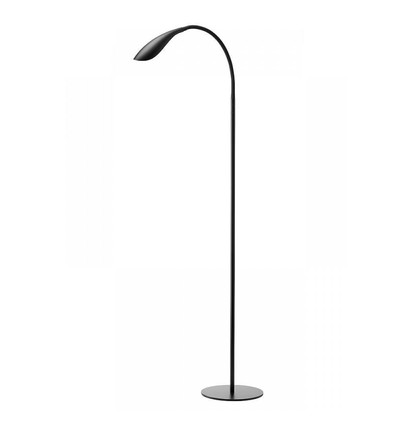 Mamba LED Vloerlamp 5,5W Met Touch Dimmer Zwart - Nielsen Light