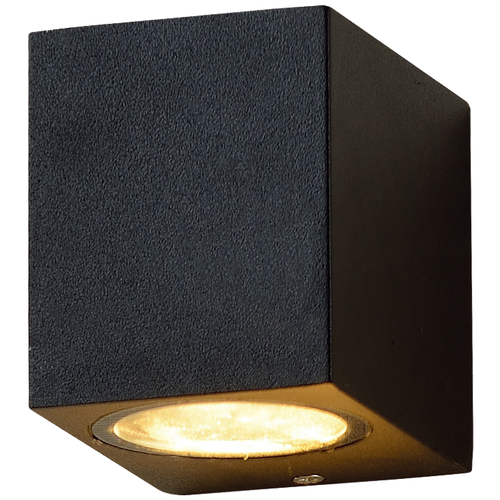 Los Angeles Buitenwandlamp GU10 IP44 Single - Zwart