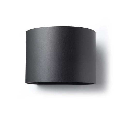 BONITO Buiten LED Wandlamp 10W, IP65, Dimbaar - Zwart