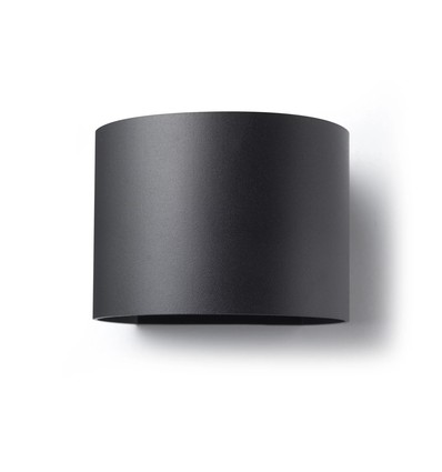 BONITO Buiten LED Wandlamp 10W, IP65, Dimbaar - Zwart
