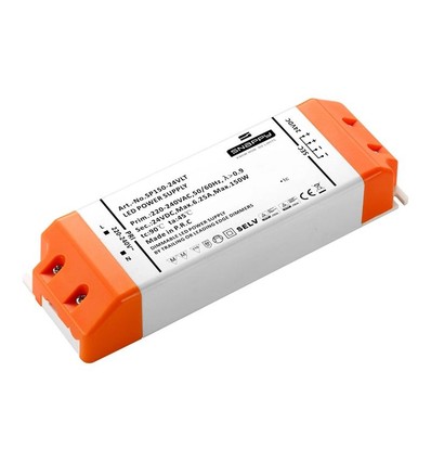 Snappy Dimbare LED Driver 24V (Triac Dim) - MAX 150W