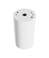 GU10 opbouwspot - Wit, Ø5,5cm, hoogte 10cm, aluminium, IP20 binnen, zonder lichtbron