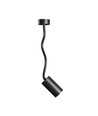 GU10 wandlamp met flexarm - Zwart, IP20