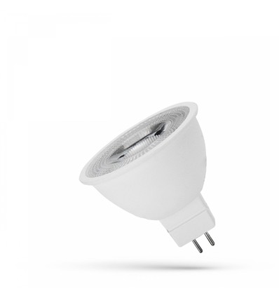 GU5.3 6W LED lamp, 12V - MR16, 4000K, 55 graden, 450lm