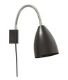 SWAY Wandlamp Ø28,5 Voor E14 in Zwart/Chroom - Belid