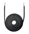 3 Meter Zwarte Stofkabel 2X0,75 mm² Van Halo Design