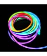 2,5m RGBIC Neon Flex complete set - USB, Bluetooth app, afstandsbediening, incl. montage, 7x15 neonflex